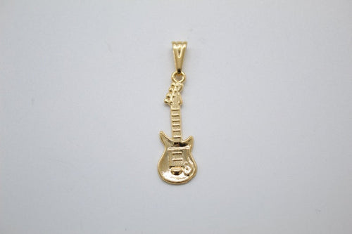 18K Gold Filled Bass Electric Guitar - Black & White