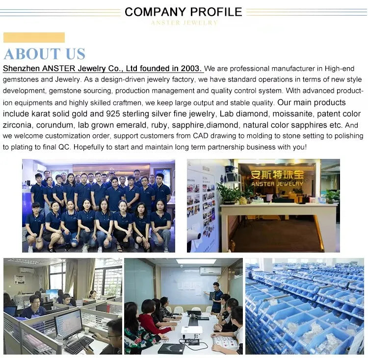 Anster 925 Sterling Silver High-quality   Cultivated Emerald  Necklace - Suitable for Parties or As a Gift