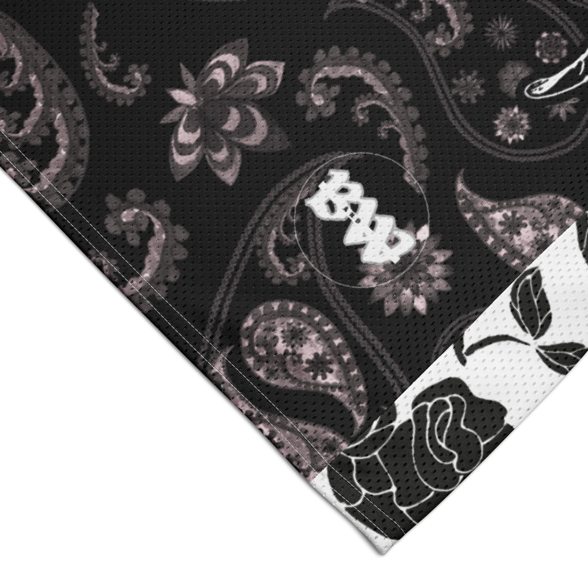 Aries Ascendant Premium basketball jersey - Black & White