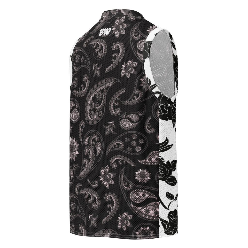 Aries Ascendant Premium basketball jersey - Black & White