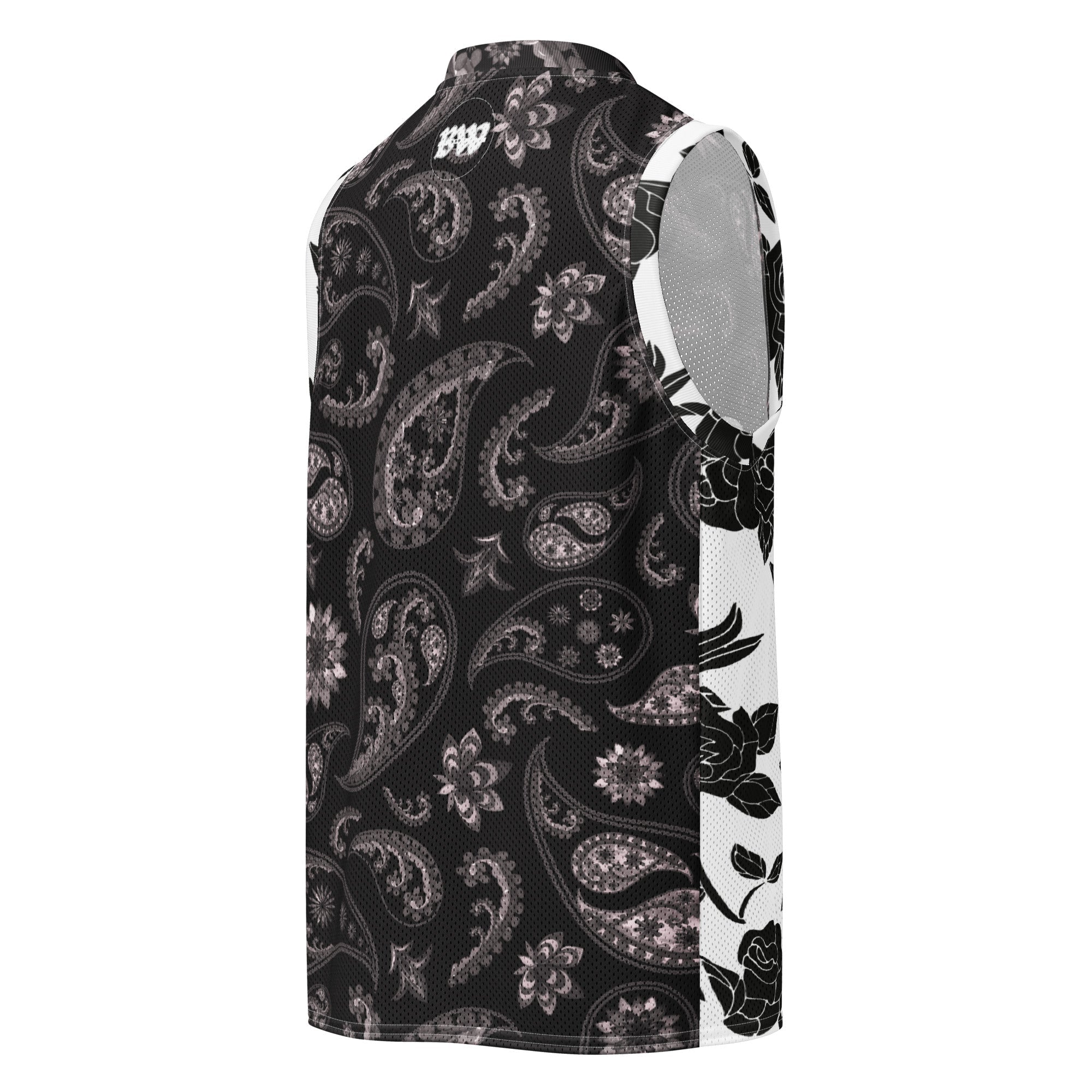 Aries Ascendant Premium basketball jersey - Black & White