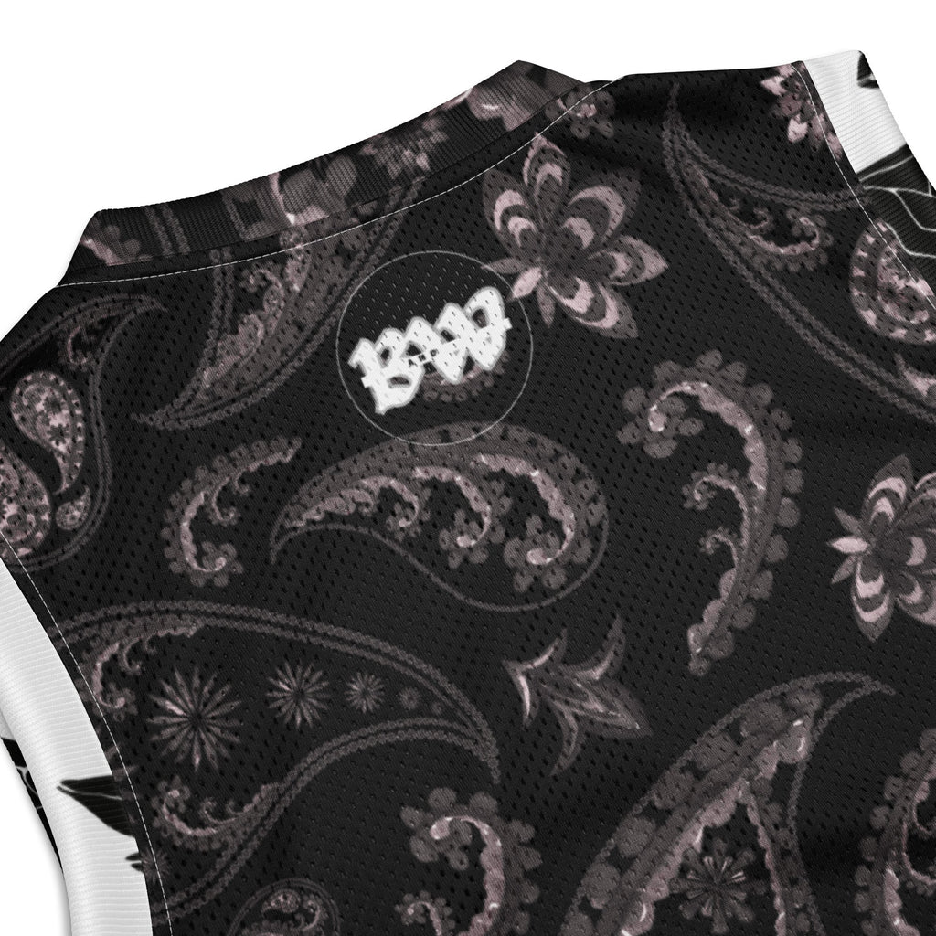 Aries Ascendant Premium basketball jersey - Black & White