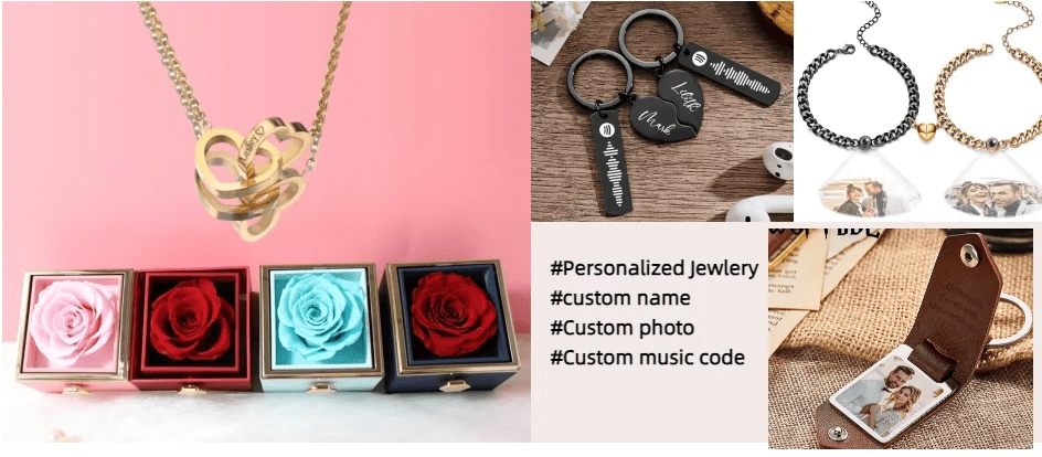 Bling Crystal Custom Name Pendant With Butterfly Crown Micro Paved CZ Personalized Letter Plate Necklace Customized Jewelry - Black & White