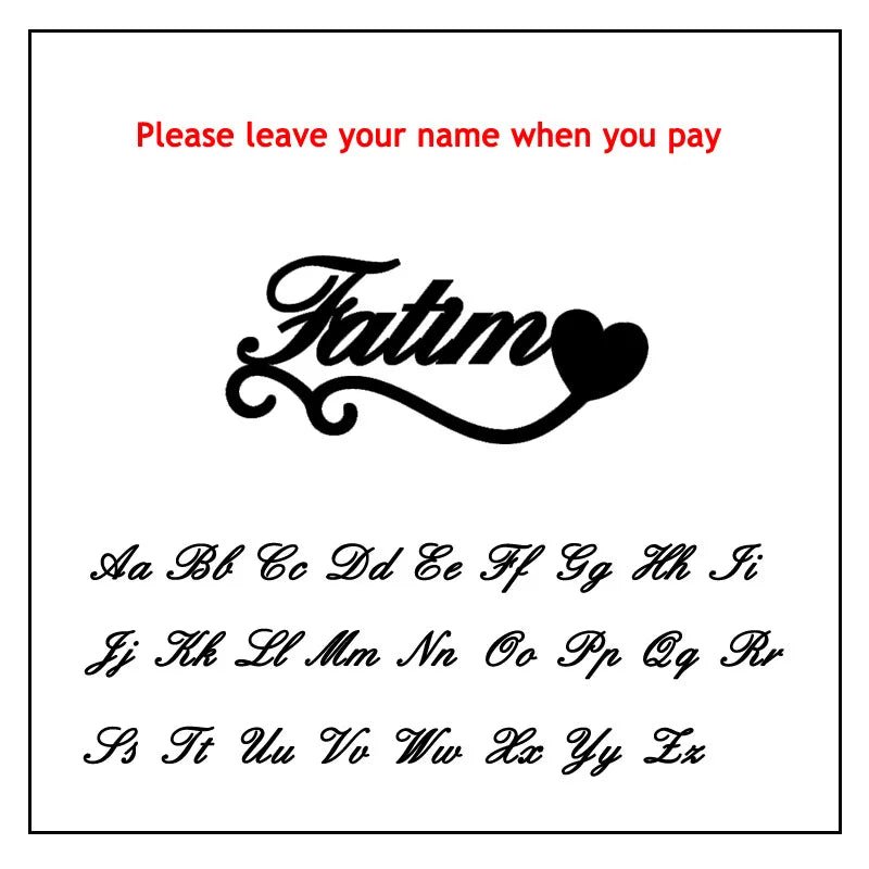 Custom Name Bracelets For Women Customized Adjustable Personalized Stainless Steel Golden Fashion Jewelry Birthday Gift - Black & White