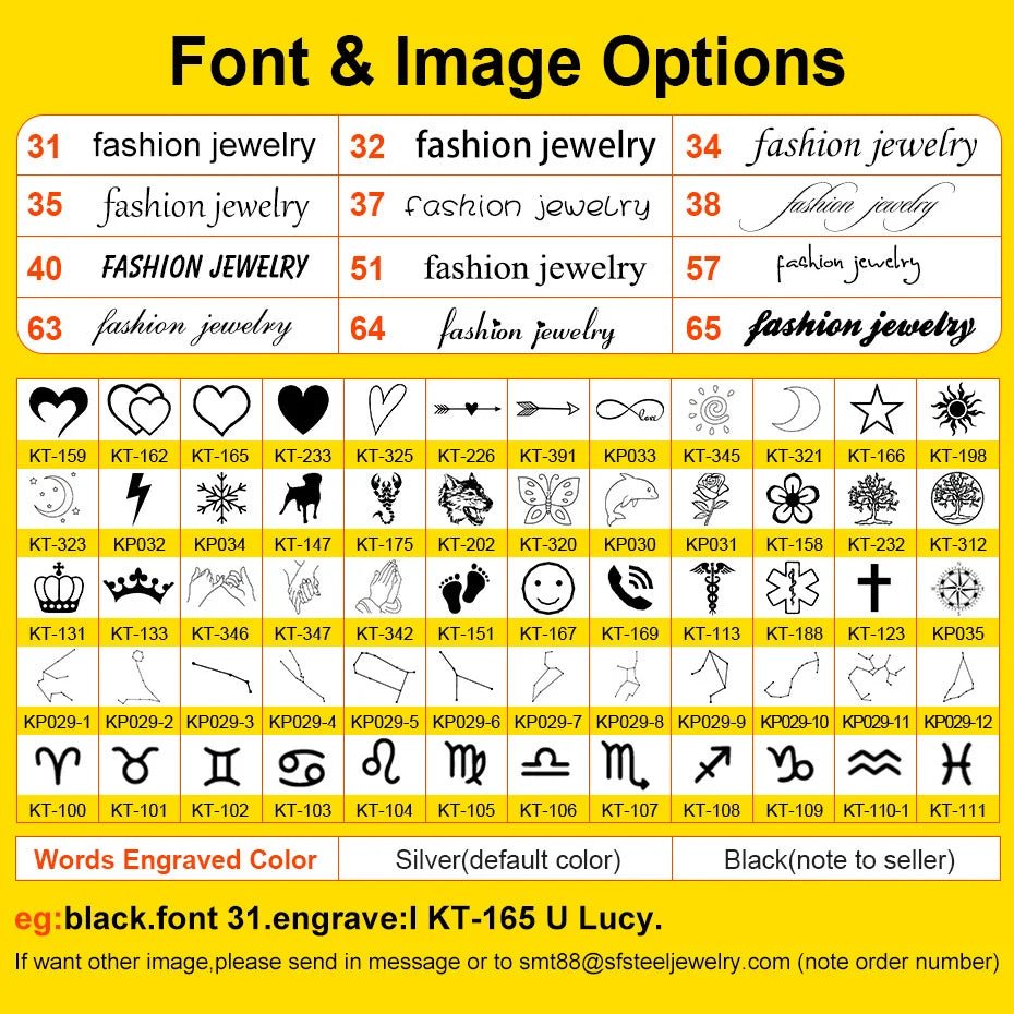 Custom Square Tube Bracelet – Stainless Steel Gift for Men - Black & White