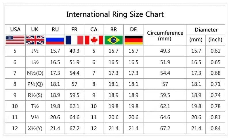 Europe, America isn't the fashionable new micro - inlaid zircon luxury atmosphere women's double ring - Black & White