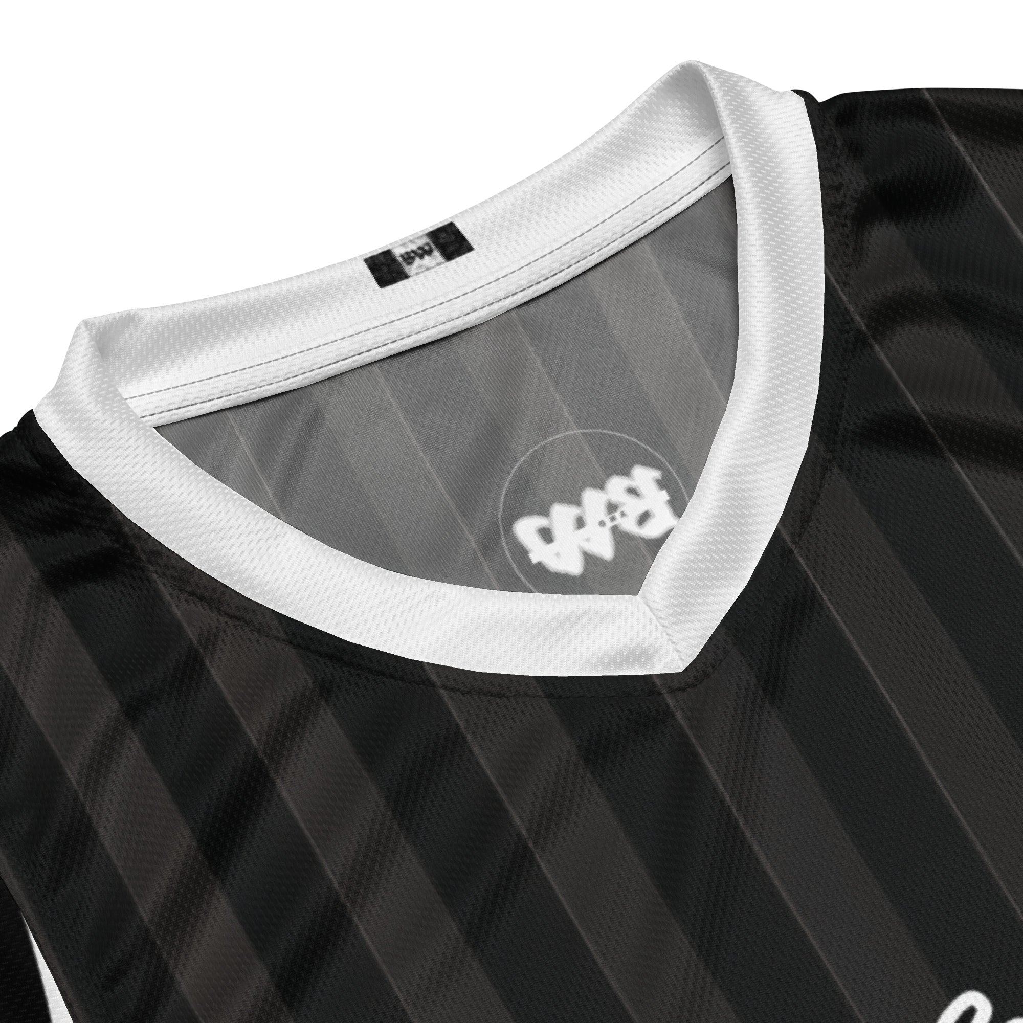 Father Recycled unisex basketball jersey - Black & White