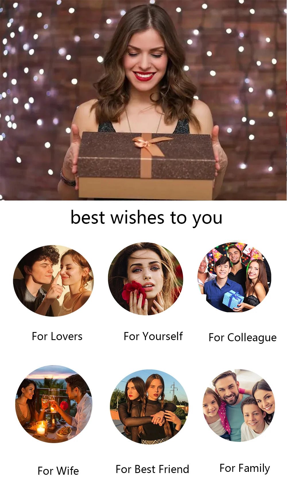 Personalized Love Ring – Stainless Steel Jewelry for Couples - Black & White